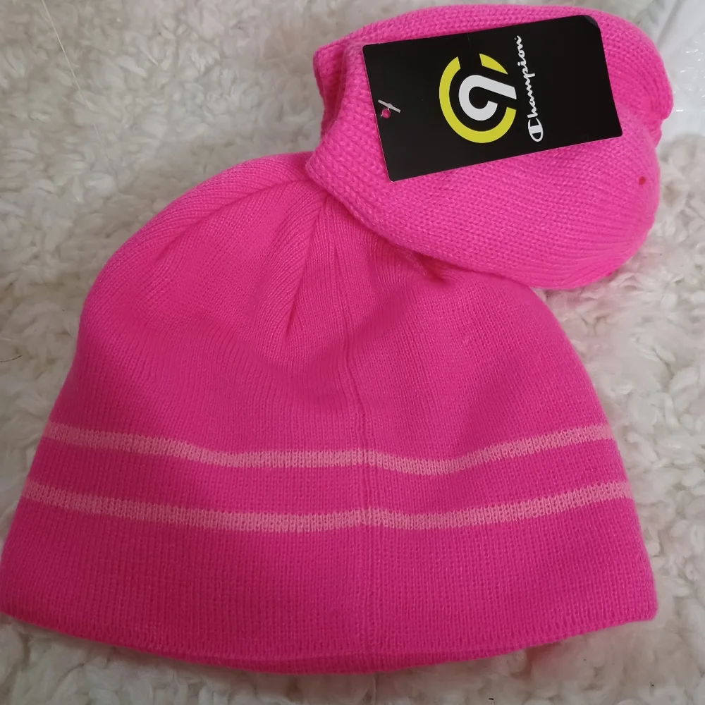 C9 Champion Girl Toddler Beanie & Mitten Set, Size: 2T-5T